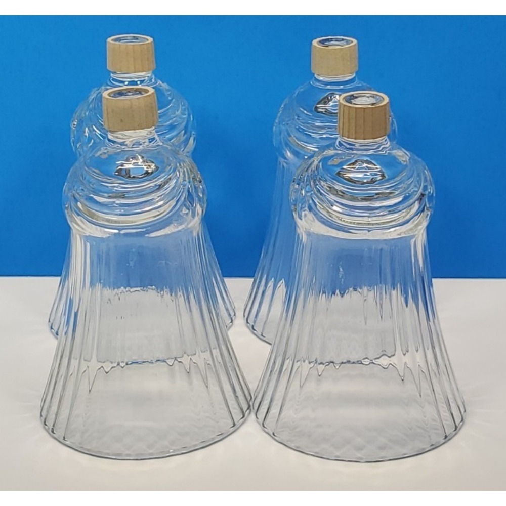Vintage Votive Cups Glass Peg Candle Drape PTN Home Interiors New Grippers QTY 4